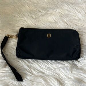 lululemon athletica Black Clutch Wristlet